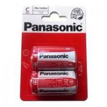 Panasonic C 1.5V Zinc Carbon Batteries x 2pk