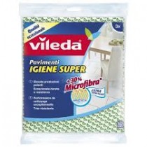 VILEDA IGIENE SUPER PANNO PAVIMENTI 30% MICROFIBRA