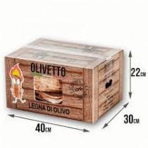 olivetto legna in cartone kg 10