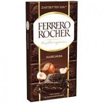 Ferrero Rocher Dark - tavoletta FONDENTE NOCCIOLE GR 90