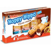 HAPPY HIPPO BISCUIT CACAO 5 PZ KINDER GR 103