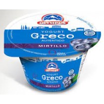 Olympus Yogurt Greco Autentico Mirtillo 0% Grassi 150 g