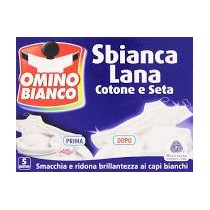 OMINO BIANCO SBIANCALANA 5 BUSTE 100 GR