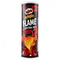 Pringles Flame Extra Hot Cheese & Chilli Flavour 160 g