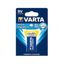 VARTA BATTERIA 9 VOLT POWER X1