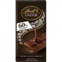 Lindt STECCA CIOCCOLATO 60% Cacao* Fondente 100 g LINDOR