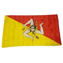 bandiera della sicilia siciliana trinacria 150x90 cm
