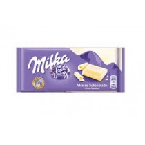 Milka bianco cioccolata 100g