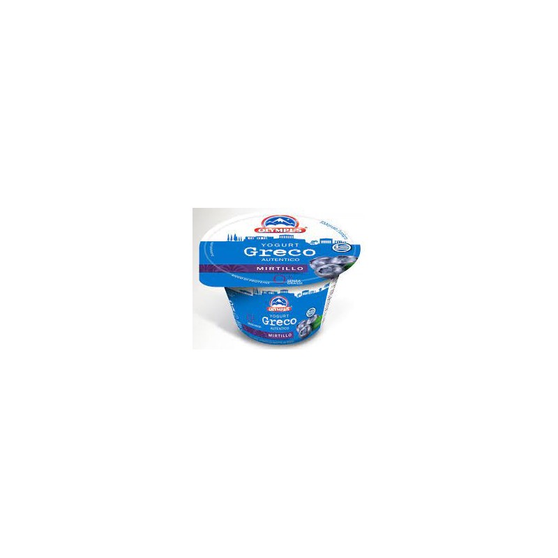 Olympus Yogurt Greco Autentico Mirtillo 0% Grassi 150 g