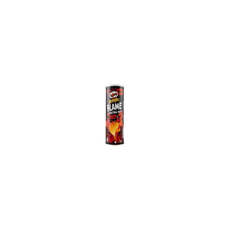 Pringles Flame Extra Hot Cheese & Chilli Flavour 160 g
